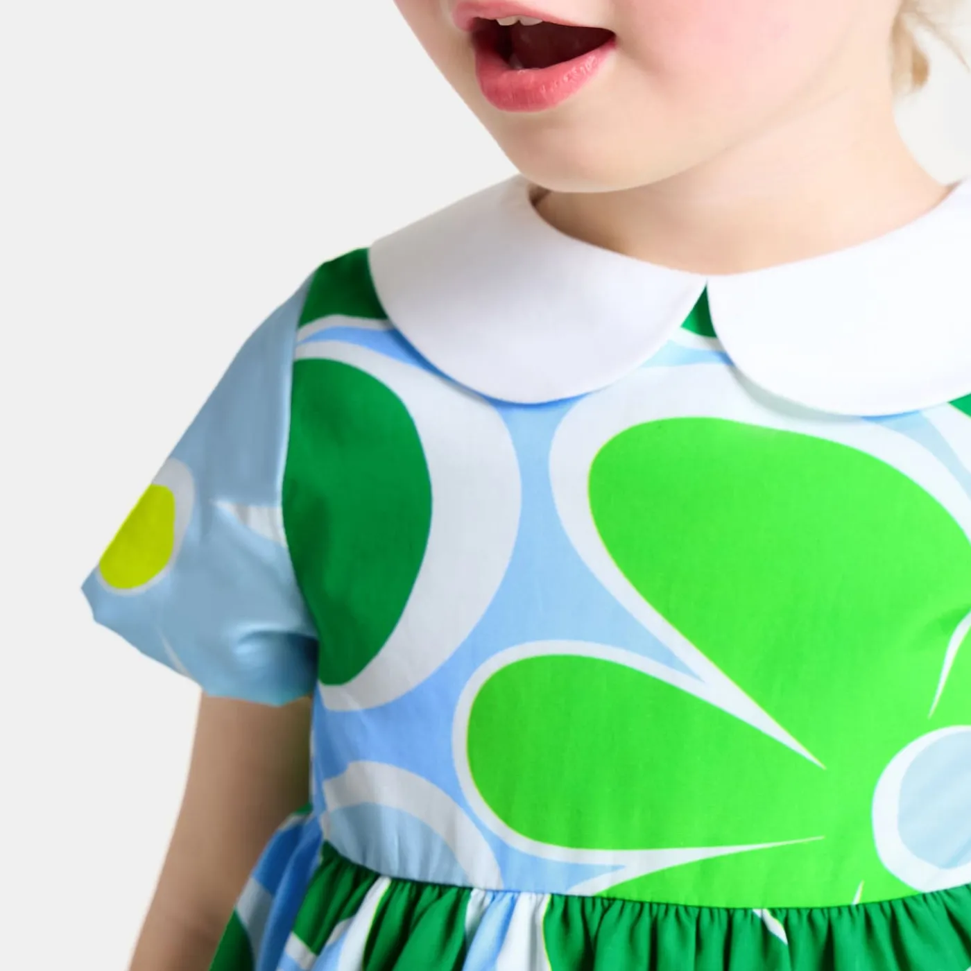 Jacadi Robe bébé fille manches courtes - lore BLANC/MULTICO Hot