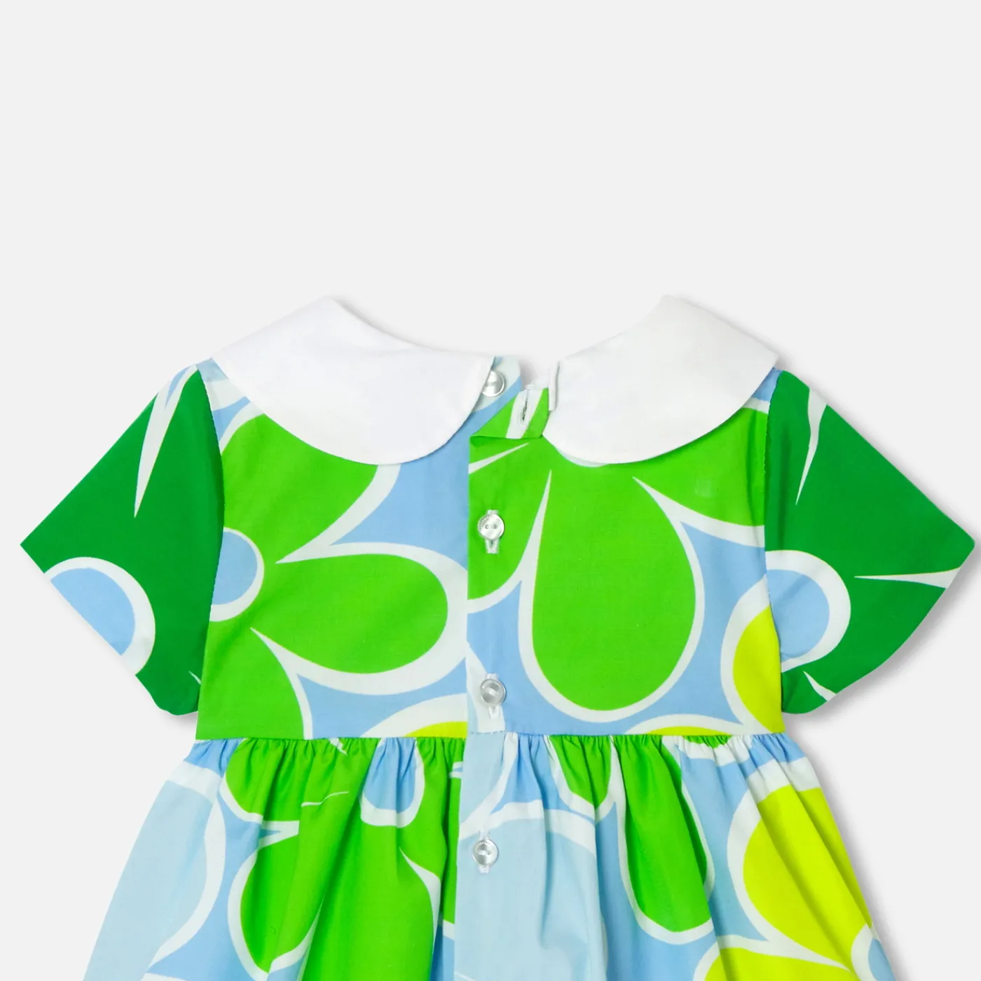 Jacadi Robe bébé fille manches courtes - lore BLANC/MULTICO Hot