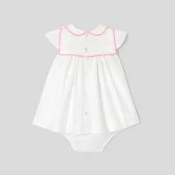 Jacadi Robe bébé fille Mon premier - blanc BLANC JACADI Outlet