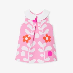 Jacadi Robe bébé fille motif végétal - lore ROSE/MULTICO Discount