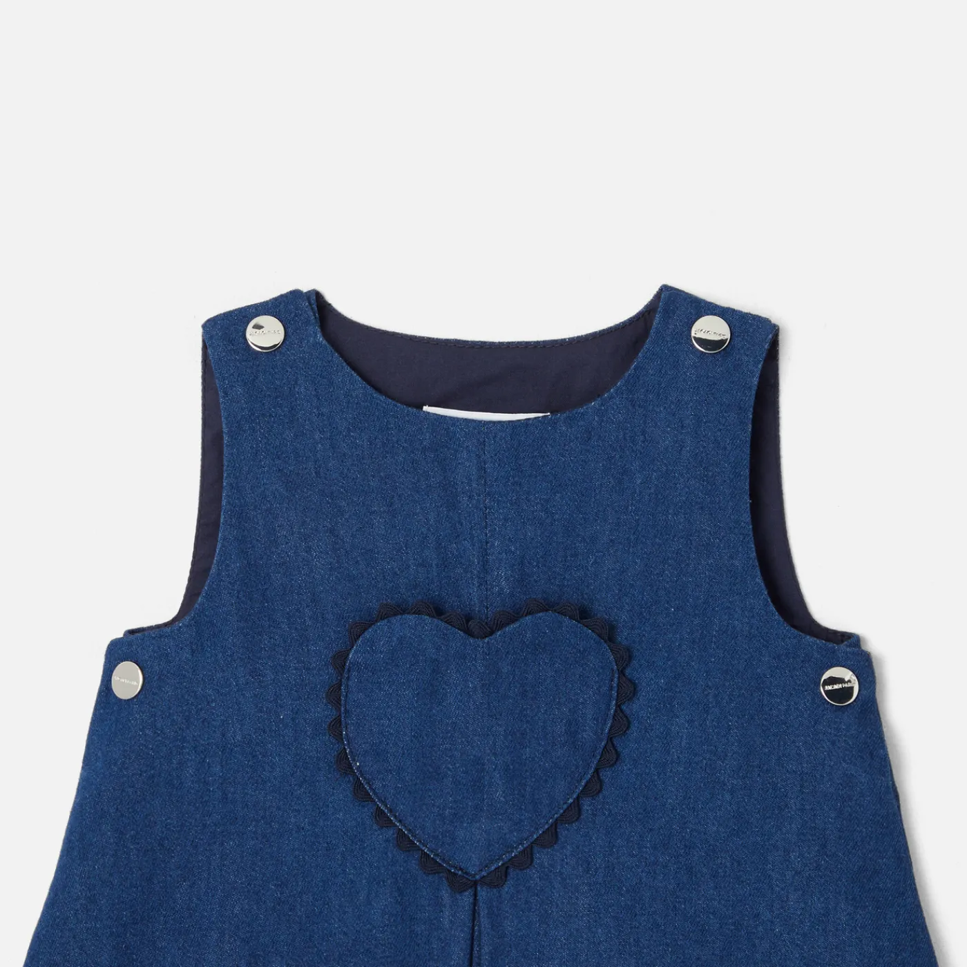 Jacadi Robe chasuble bébé fille en jean - DENIM FONCE Best