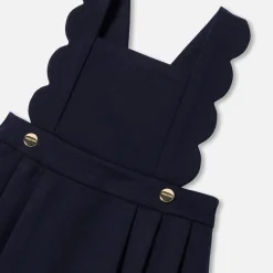 Jacadi Robe chasuble bébé fille en milano - marine MARINE JACADI New