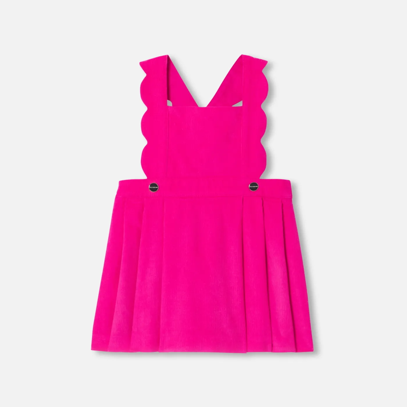 Jacadi Robe chasuble bébé fille en velours - FRAMBOISE Best