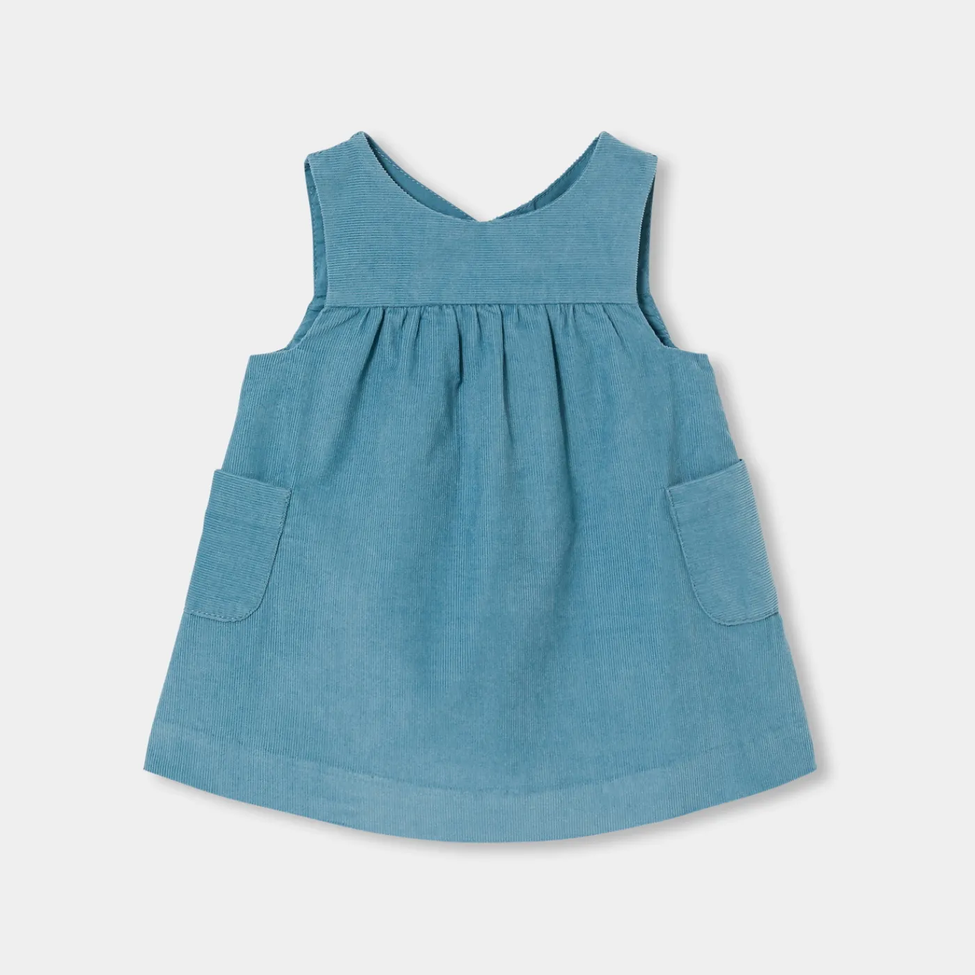Jacadi Robe chasuble bébé fille en velours - BALTIQUE Hot