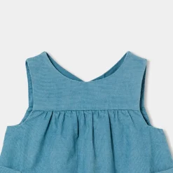 Jacadi Robe chasuble bébé fille en velours - BALTIQUE Hot