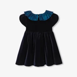 Jacadi Robe de fêtes bébé fille - marine MARINE JACADI Clearance