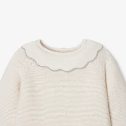 Jacadi Robe en tricot bébé fille - blanc doux BLANC DOUX JACADI New