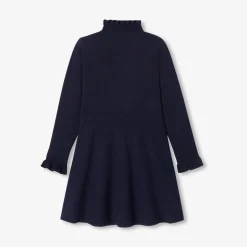 Jacadi Robe en tricot enfant fille - marine MARINE JACADI Outlet