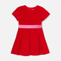 Jacadi Robe en velours enfant fille - ORANGE FONCE Best