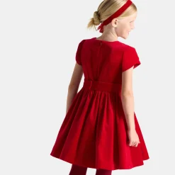 Jacadi Robe en velours enfant fille - rouge ROUGE JACADI Hot
