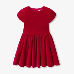 Jacadi Robe en velours enfant fille - rouge ROUGE JACADI Hot