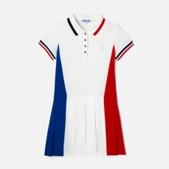 Jacadi Robe enfant fille color block - lore BLANC/MULTICO Outlet