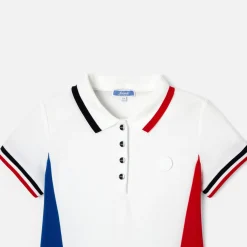 Jacadi Robe enfant fille color block - lore BLANC/MULTICO Outlet
