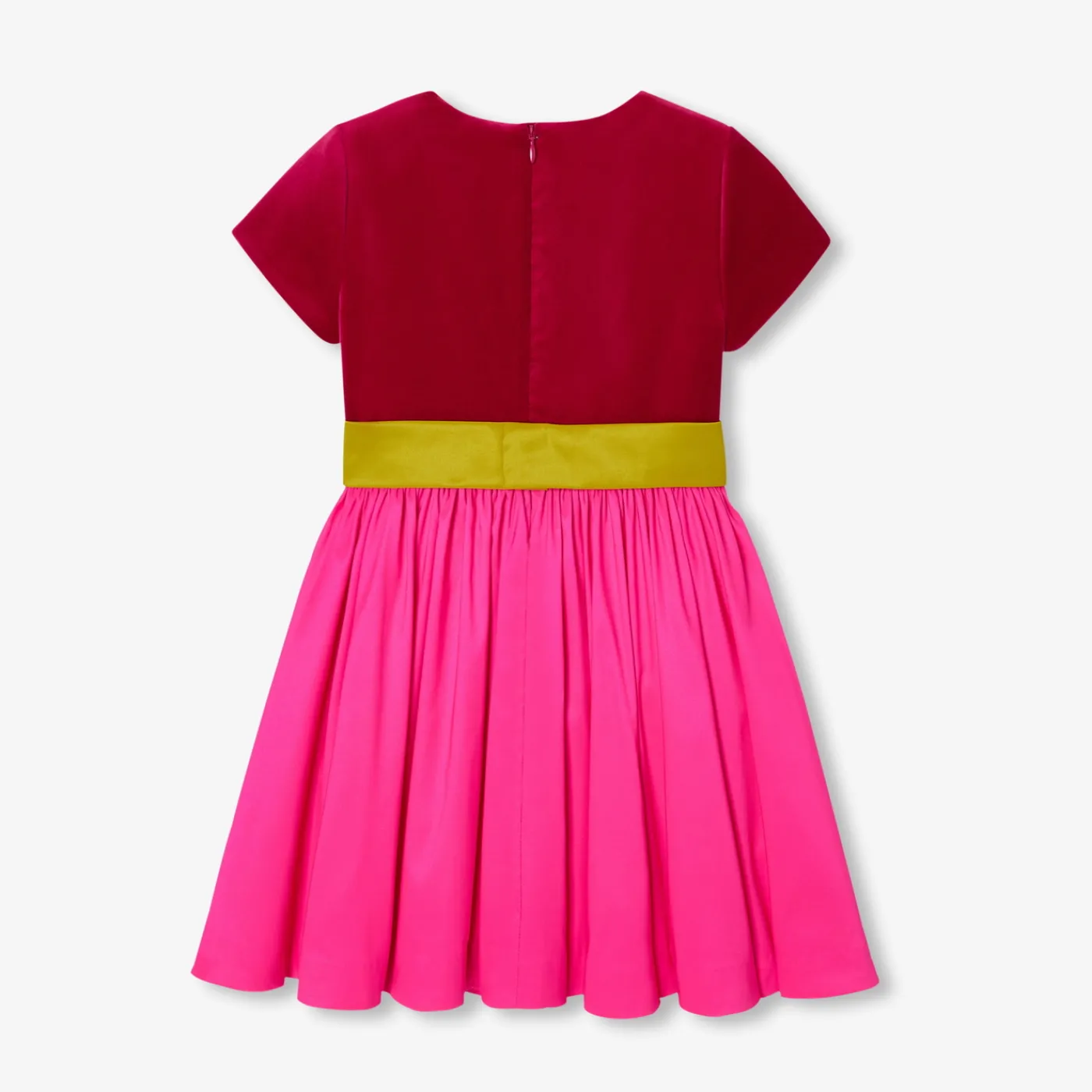 Jacadi Robe enfant fille color block - lore ROSE/MULTICO Outlet
