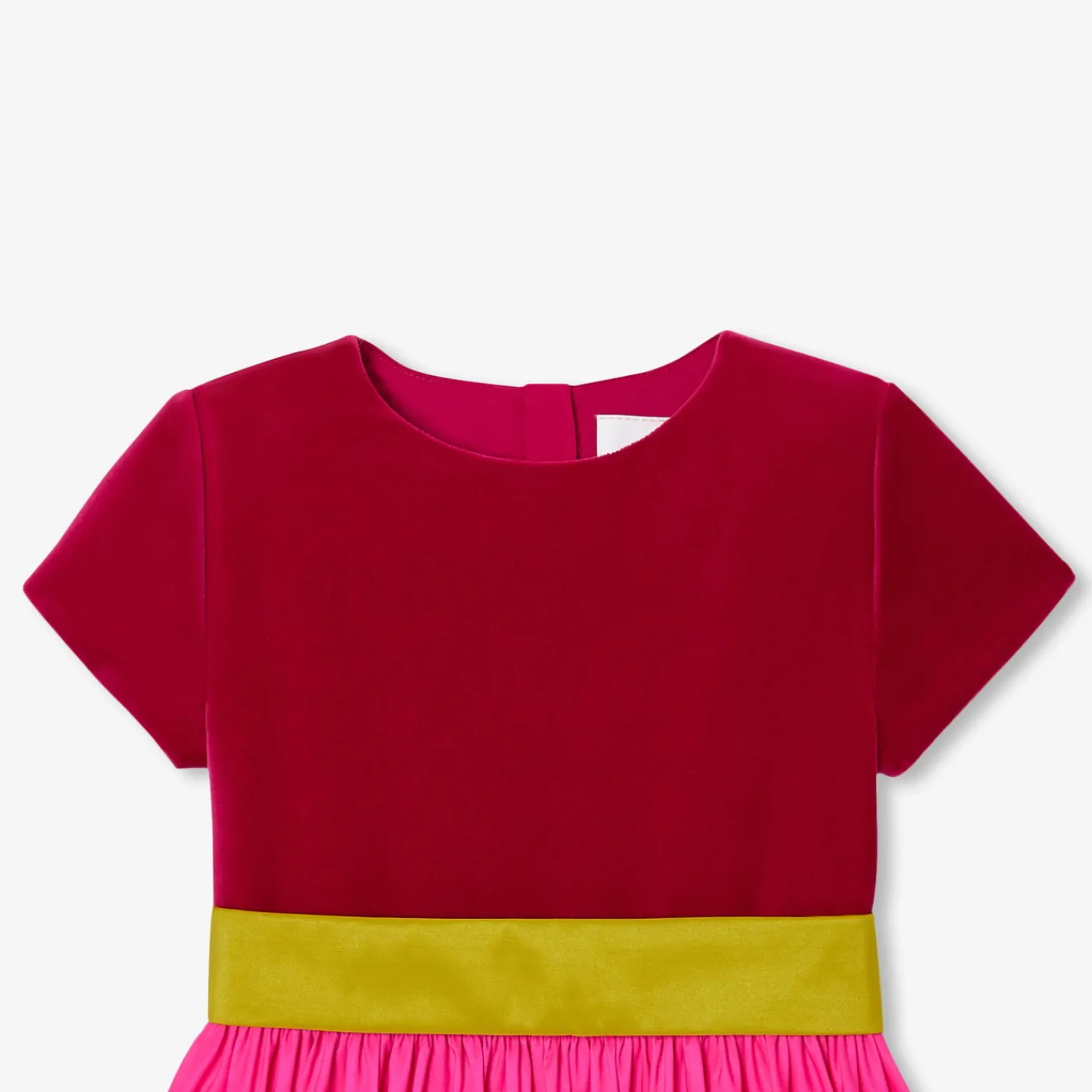 Jacadi Robe enfant fille color block - lore ROSE/MULTICO Outlet