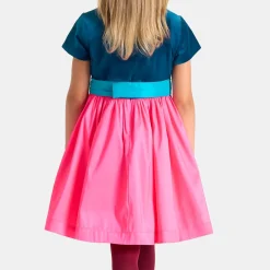 Jacadi Robe enfant fille color block - ROSE/BLEU Sale
