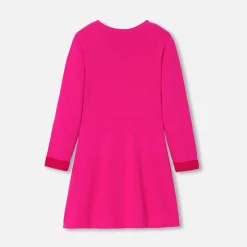 Jacadi Robe enfant fille en tricot - ROSE/ROUGE Best