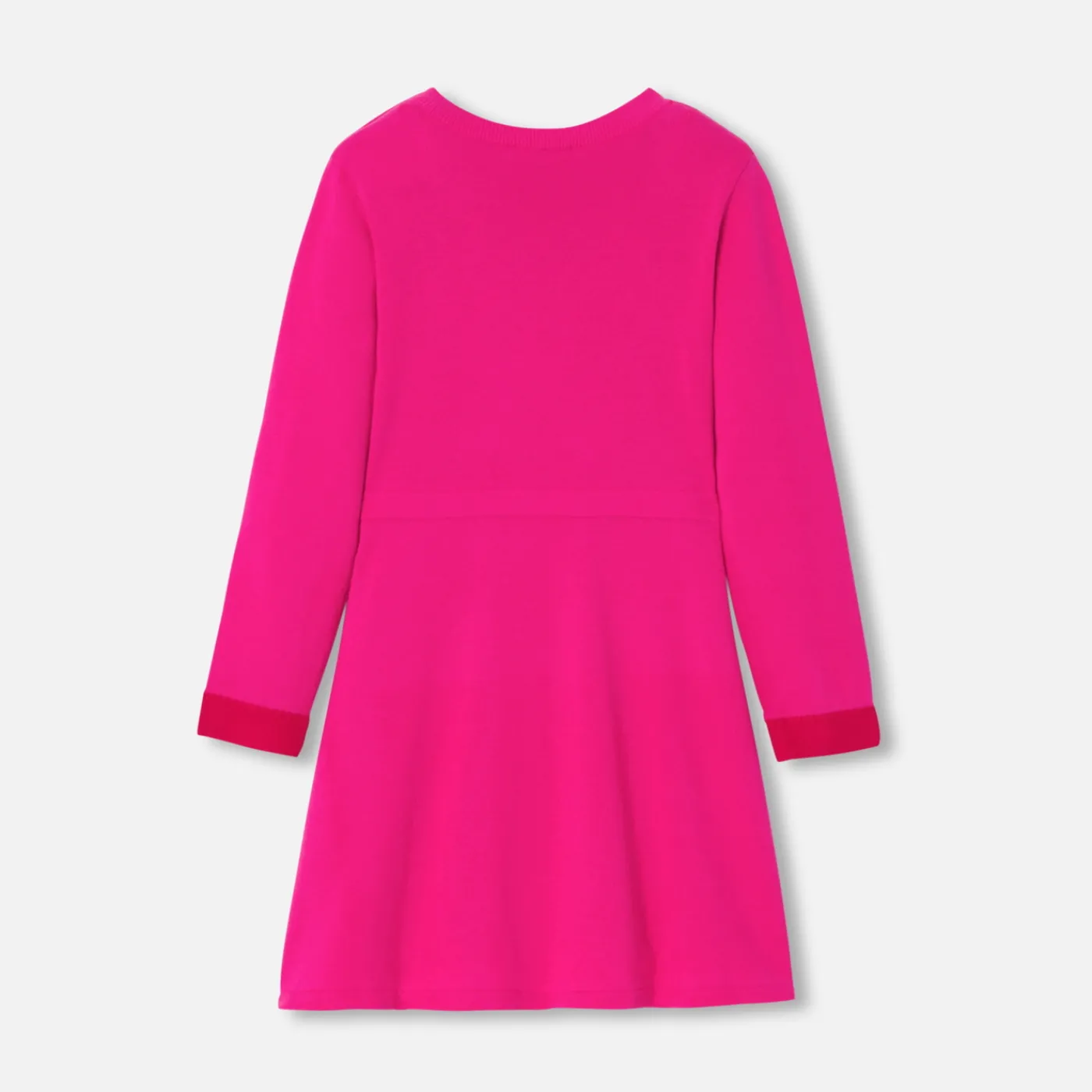 Jacadi Robe enfant fille en tricot - ROSE/ROUGE Best