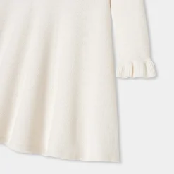 Jacadi Robe enfant fille en tricot - blanc doux BLANC DOUX JACADI Best