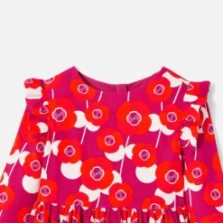 Jacadi Robe enfant fille en velours - lore ROSE/MULTICO Online
