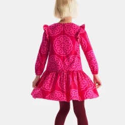 Jacadi Robe enfant fille imprimé rosace - lore ROSE/MULTICO