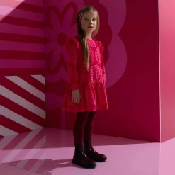 Jacadi Robe enfant fille imprimé rosace - lore ROSE/MULTICO