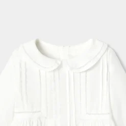 Jacadi Robe longue de cérémonie bébé fille - blanc BLANC JACADI New