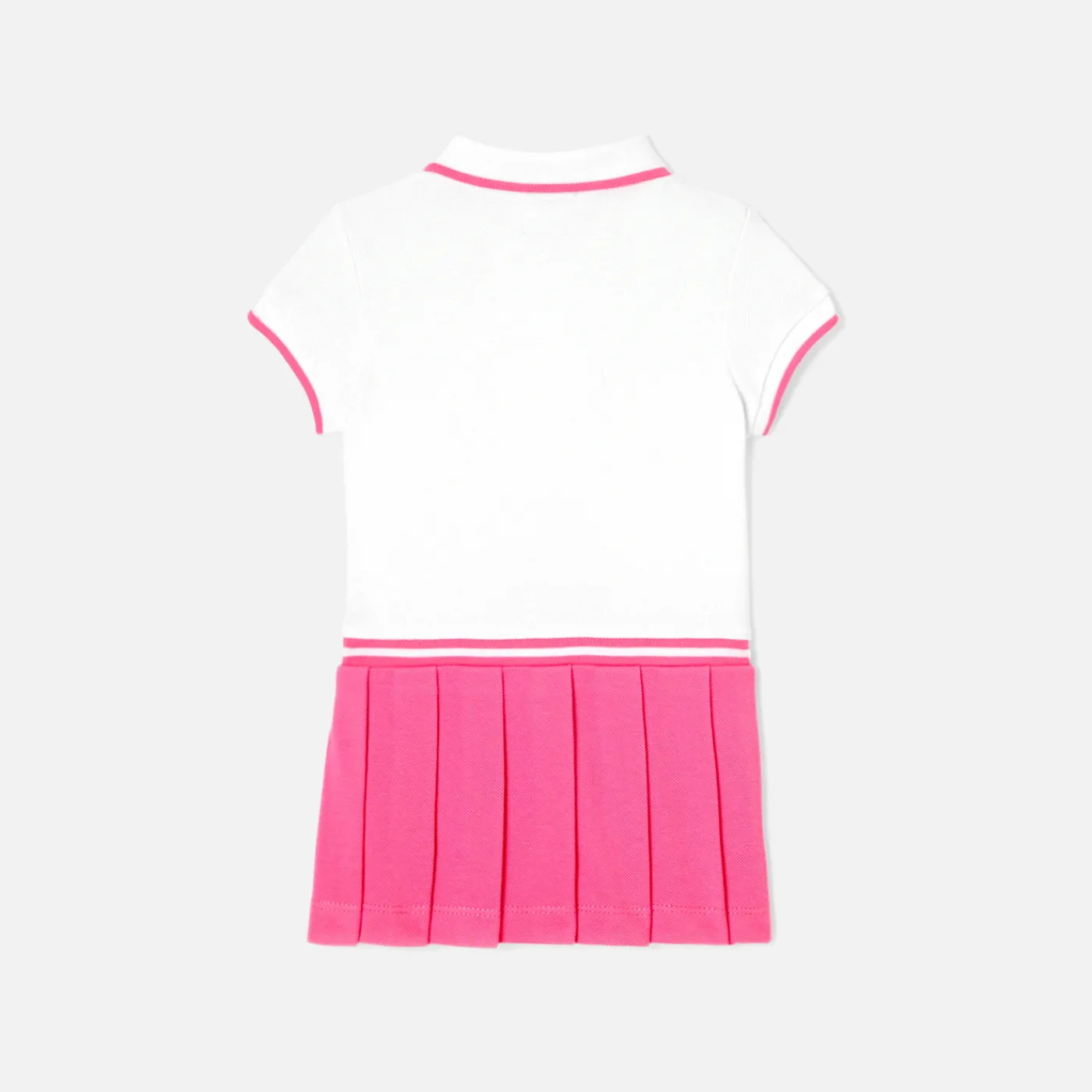 Jacadi Robe polo bébé fille - BLANC/ROSE Best