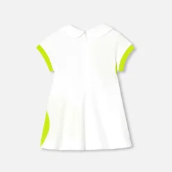 Jacadi Robe polo bébé fille - lore BLANC/MULTICO Hot