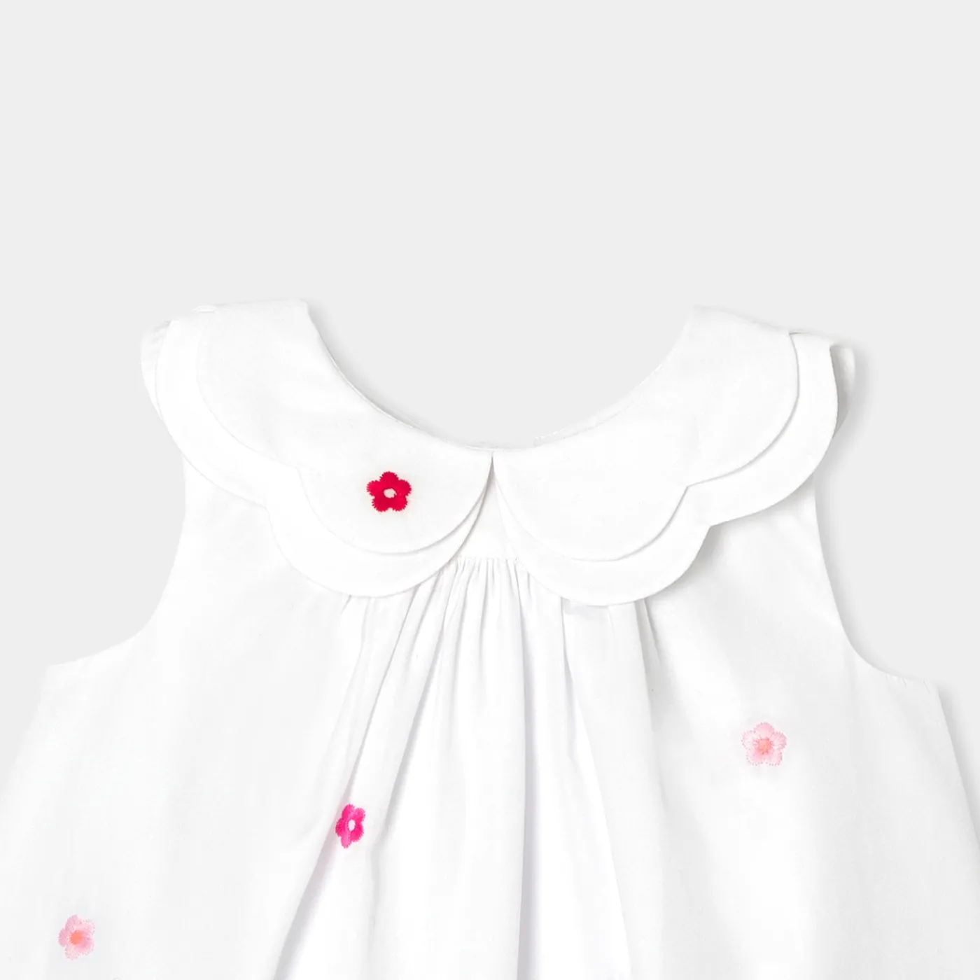 Jacadi Robe sans manches bébé fille - lore BLANC/MULTICO Best