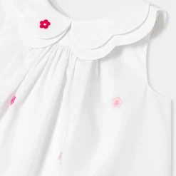 Jacadi Robe sans manches bébé fille - lore BLANC/MULTICO Best
