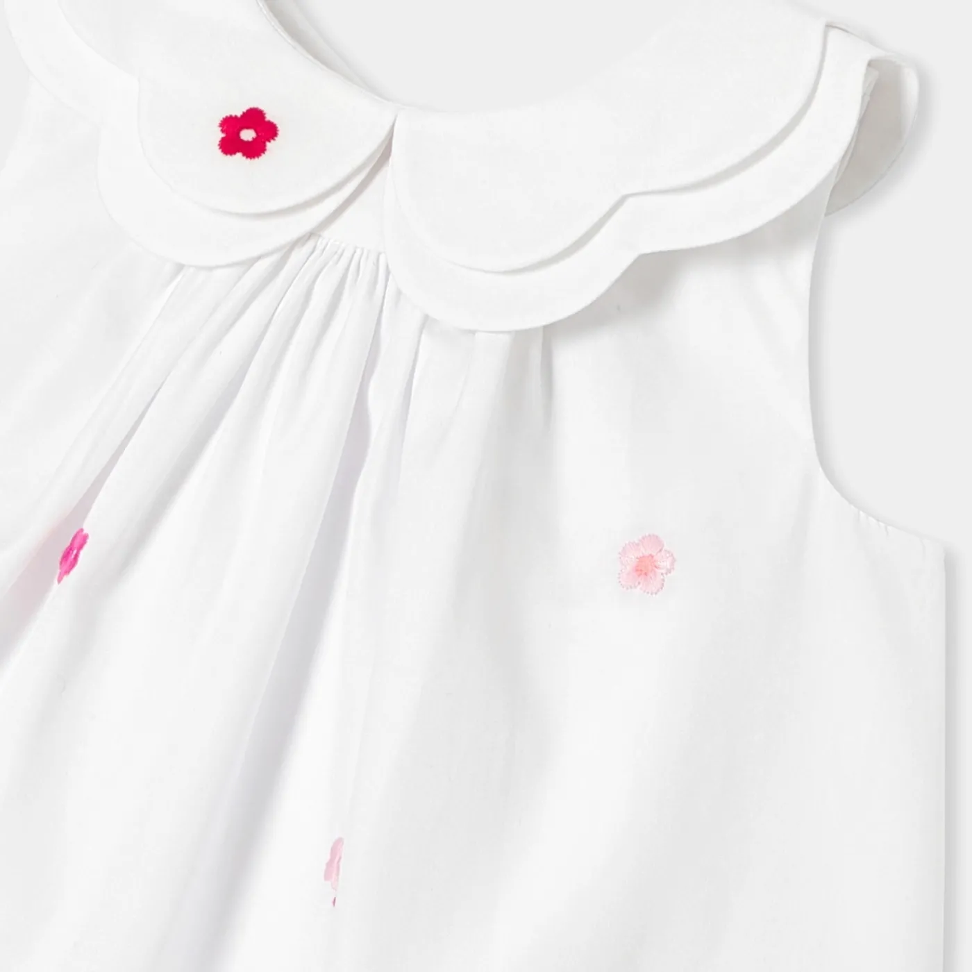 Jacadi Robe sans manches bébé fille - lore BLANC/MULTICO Best
