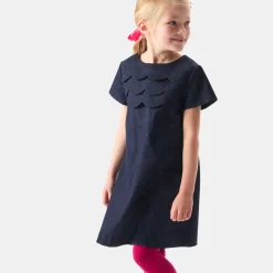 Jacadi Robe trapèze en jean enfant fille - DENIM FONCE Clearance