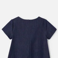 Jacadi Robe trapèze en jean enfant fille - DENIM FONCE Clearance