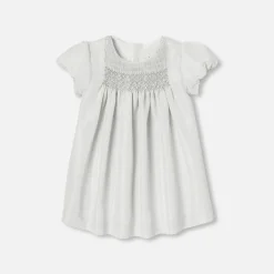 Jacadi Robes bébé fille en taffetas - ARGENT New