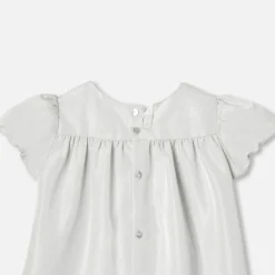 Jacadi Robes bébé fille en taffetas - ARGENT New