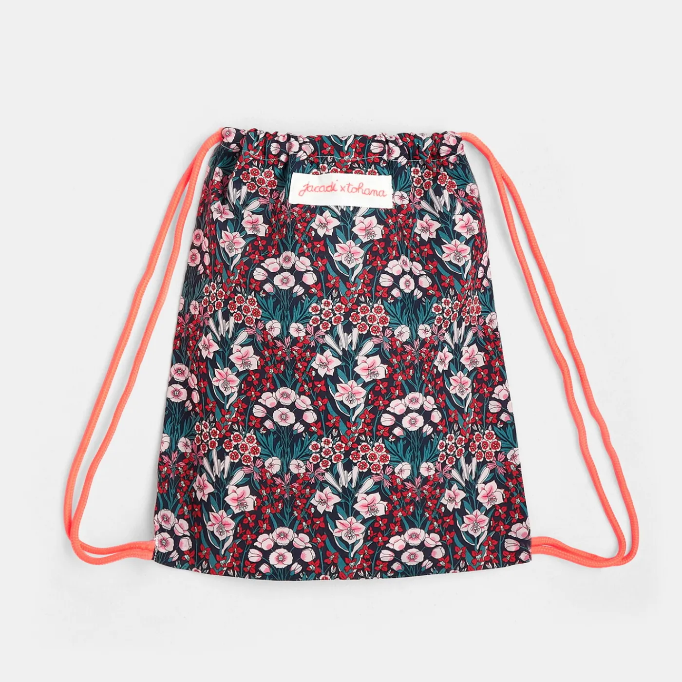 Jacadi Sac à goûter en tissu Liberty - x Tohana - lore MARINE/MULTICO Online