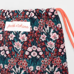 Jacadi Sac à goûter en tissu Liberty - x Tohana - lore MARINE/MULTICO Online