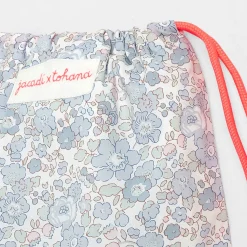 Jacadi Sac à goûter en tissu Liberty - x Tohana - lore GRIS/MULTICO New