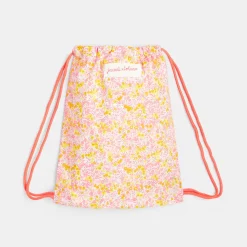Jacadi Sac à goûter en tissu Liberty - x Tohana - lore JAUNE/MULTICO Clearance