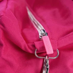 Jacadi Sac à langer en coton canvas - ROSE FUSCHIA