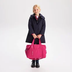 Jacadi Sac à langer en coton canvas - ROSE FUSCHIA