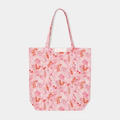 Jacadi Sac tissu en tissu Liberty - x Tohana - ROSE/ROUGE New