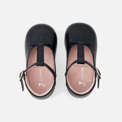 Jacadi Salomés bébé fille en cuir lisse - marine MARINE JACADI New