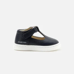 Jacadi Salomés bébé garçon en cuir grainé - marine MARINE JACADI New