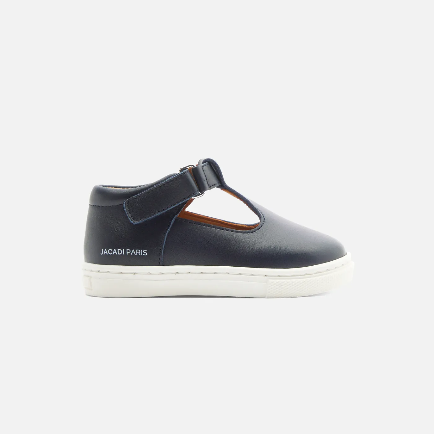 Jacadi Salomés bébé garçon en cuir lisse - marine MARINE JACADI Outlet