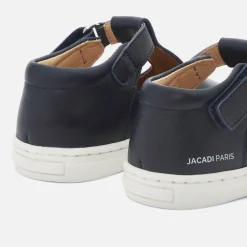Jacadi Salomés bébé garçon en cuir lisse - marine MARINE JACADI Outlet