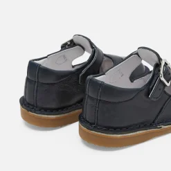 Jacadi Salomés bébé mixte en cuir lisse - marine MARINE JACADI Sale