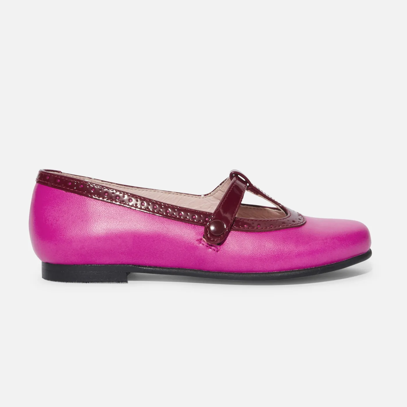 Jacadi Salomés enfant fille en cuir - ROSE New