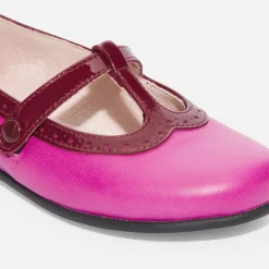 Jacadi Salomés enfant fille en cuir - ROSE New